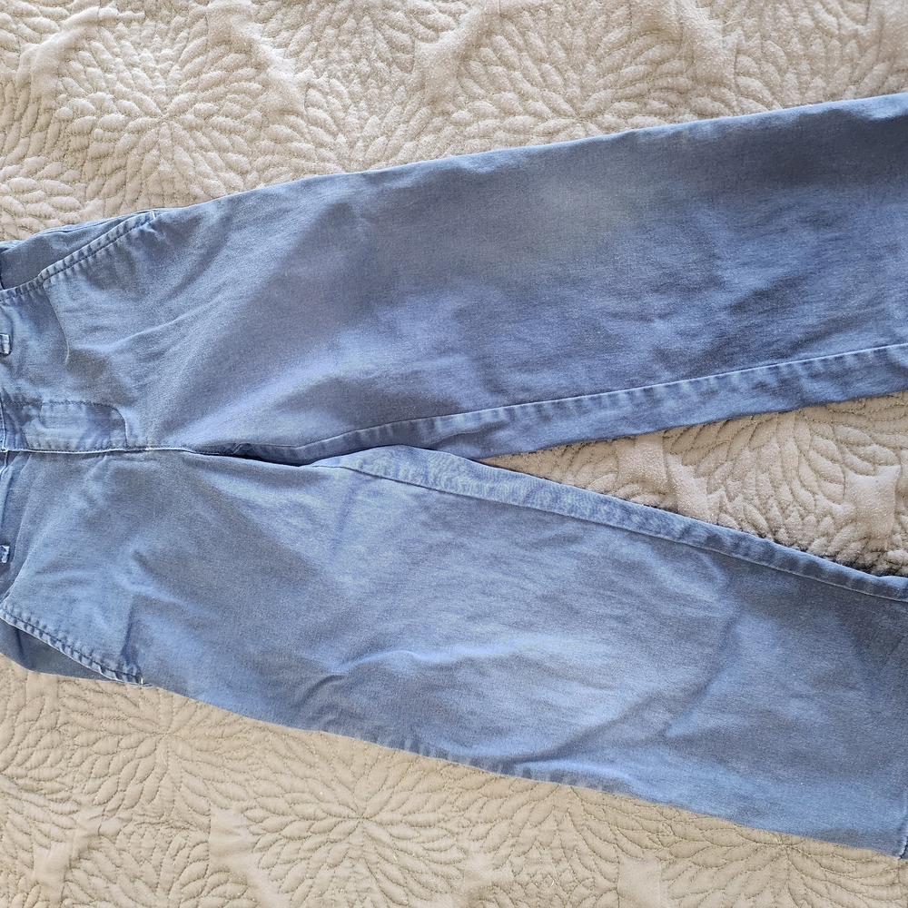 Mini Boden Light Blue Denim Pants Sz 7